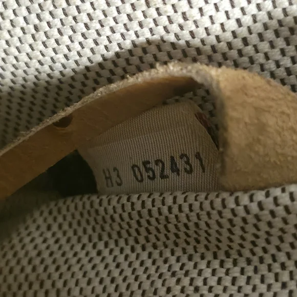 Dooney & Bourke Ostrich-Embossed Leather Hobo Bag,  butterscotch color. - Picture 16 of 16